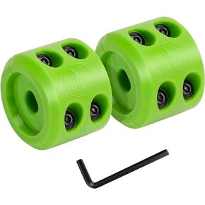 Y YOU DA SAFE & SOUND Winch Cable Hook Stopper 2 Pack, Silicone Rubber Stopper Protects Synthetic Winch Rope, Towing Hook, Cable Line for ATV UTV, Orange