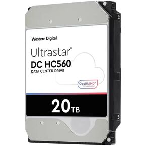 WD Ultrastar DC HC560 WUH722020ALE604 20 TB Hard Drive - 3.5 Internal - SATA - Conventional Magnetic Recording [CMR], Mechanical Hard Disk (Renewed) in Kuwait