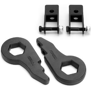 1-3" Torsion Bar Keys with Shock Extenders Brackets for Chevy GM Silverado Sierra 1500 2000-2007 and More Truck, Dynofit 1-3 Inch Forged Adjustable Suspension Leveling Lift Kits