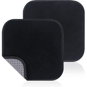 Mangrove Bowling Towel, Microfiber Bowling Ball Towels to Wipe Off Ball, 8'' x 8'' Bowling Rag Washable Bowling Shammy Pad (2-Pack Gray) in Kuwait