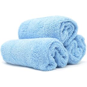 3-Pack Bowling Ball Polishing Cloths - Oil, Scuff, and Belt Mark Cleaner - Restores Tack and Prolongs Lifespan of Ball