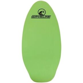 Neon Wooden Skimboard (Choose Size and Color) (Green, 30") in Kuwait