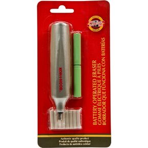 Koh-I-Noor Eraser Refills for Koh-i-Noor #EB-1200 Battery-Operated Eraser (Sold Separately), Pack of 30 Erasers (EB-1200ER), White