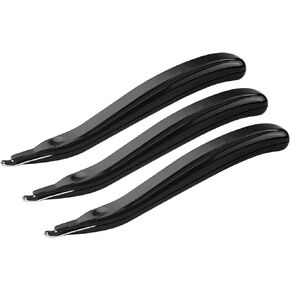 ZZTX 3 PCS Professional Magnetic Staple Remover Puller Rubberized Staples Remover Staple Removal Tool for School Office Home Black