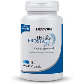 Health Prostate Plus | Natural Supplement | Support for Prostate and Men Urinary Tract Health | Saw Palmetto, Lycopene and Selenium | Pack of 150 Vegetable Capsules
