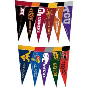 NCAA Big 12 Pennant, One Size, Team color