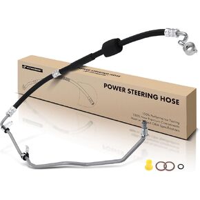 A-Premium Power Steering Pressure Hose Line Assembly Compatible with Kia Sorento 2011-2013 & Hyundai Santa Fe 2010-2012, 2.4L, To Gear