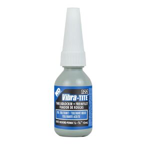 Vibra-TITE 122 Blue Oil Tolerant Removable Anaerobic Threadlocker, 2ml Bullet Tube