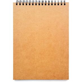 Steno Pads, 3Pack Note Pads, Pure White Thick Paper, 60 Sheets, 6" x 8" (Blank Paper)