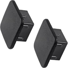 2 Pcs 1 1/4 Inch Trailer Hitch Tube Cover Plug Cap Universal Rubber Insert for 1.25'' Receivers Class 1 2 I II Ford Toyota GMC Subaru Jeep Dodge Nissan Audi BMW Porsche Polaris ATV UTV