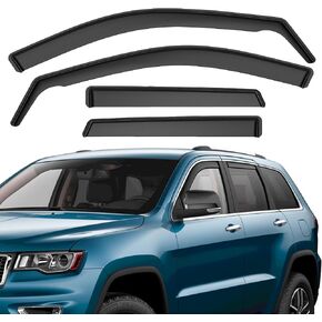ACLONG Smoke Rain Guards Fit for Honda Accord 2018 2019 2020 2021 2022 Tape-On Side Shatterproof Window Visor, Window Deflectors, Vent Deflectors, 6-Piece Set in Kuwait