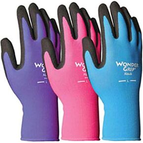 Wonder Grip Nicely Nimble Gloves, X-Small, Assorted Colors