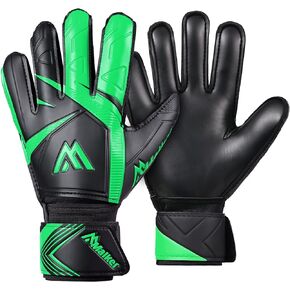 Goalkeeper Gloves Soccer Goalie Gloves with Strong Grips Palms Anti-Slip Latex Breathable Football Gloves for Kids Youth Adult