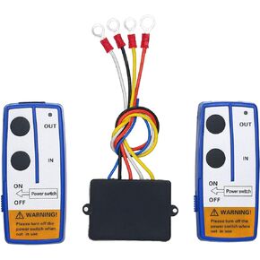 2pcs 12V Recovery Wireless Winch Remote Control Handset Switch