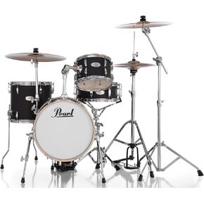 Pearl Midtown 4-Pc. Complete Drum Set with Hardware (Cymbals not Included), Pure White (MT564/C33)