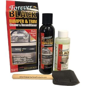 Forever Black Bumper & Trim Kit (NEW Improved Formula & Larger Size)