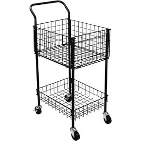 عربة تعليم التنس Effekt Manufaktur - قفص كرة التنس - سلة قادوس كرة التنس - سلة حامل كرة التنس المحمولة - سلة عربة التدريب ذات العجلات - قادوس تخزين الكرة in Kuwait