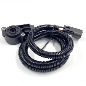 KEYOPO 2661466 266-1466 TPS Throttle Position Sensor with Triangle Plug for Caterpillar CAT Engine C7 C10 C12 C13 3406E