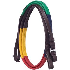 Rubber Grip Schooling Reins