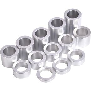 O.D. 1-1/2" Wheel Spacer for 1" Axle Compatible with the Harley Motorcycle Custom Bobber and Chopper