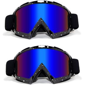 ZukMi Dirt Bike Goggles ATV Motocross Goggles Motorcycle Goggles MX Off Road Goggles for Men Women Adult Youth Riding Racing