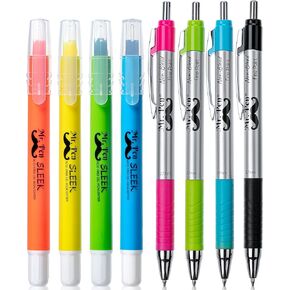 Mr. Pen- Bible Highlighters and Pens No Bleed, 8 Pack, Bible Journaling Kit, Bible Pens No Bleed Through, Gel Highlighters/Markers Bible Study Kit, Christian Gifts