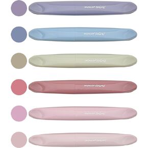 8 Colors Aesthetic Highlighters, 4mm Line Width, Assorted Colors With Soft Chisel Tip, No Bleed Bible Highlighters, Great for School, Nice to Eyes,Pastel Highlighters