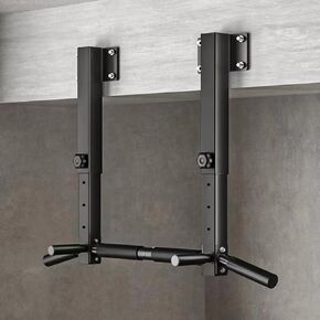 Wall Joist Mount Pull Up Bar, Beam Mounted Chin Up Bar for Home Gym