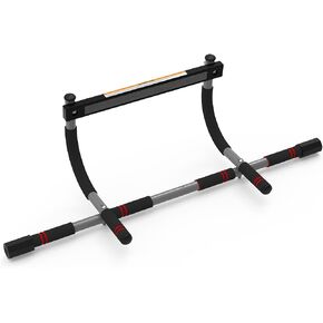 leikefitness Pull-Up Bar For Door Frame Adjustable Portable Upper Body Fitness Workout For Home Gyms (AB7000)