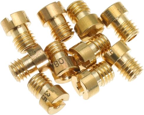 40 قطعة من المكربن ​​الرئيسي النفاثة البطيئة الطيار لـ PWK CVK PE Keihin OKO KOSO مع 125cc 150cc 200cc 250cc GY6 Motor Carb Kits استبدال SCL-2018090002-ZH-T-01 SCL-2018090001-ZH-T-01 in Kuwait