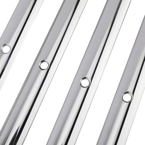 NovelBee 4 Pack of 316 Stainless Steel Rub Strake,Polished Line Rub Strakes for Marine Boat Yacht RV (Length:12 Inch) in Saudi Arabia