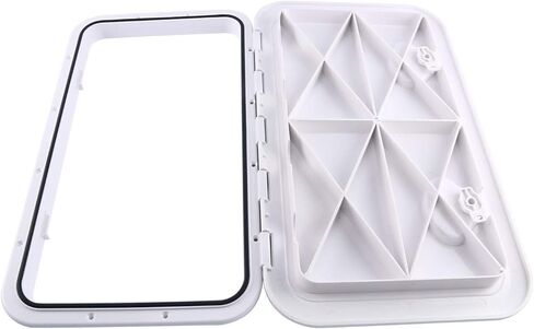 YaeMarine 24" x 14" Deck Access Hatch & Lid Marine Caravan RV (353mm x 606mm) (White) in Kuwait