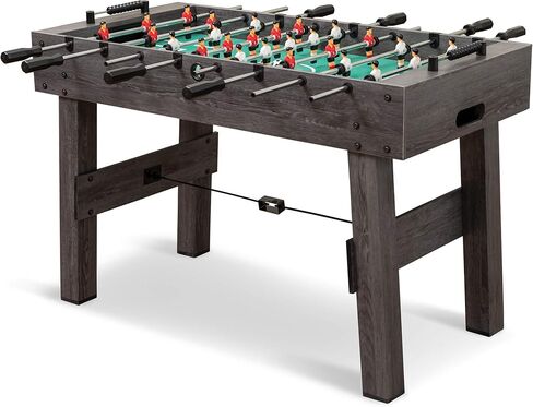 طاولة كرة قدم فيرمونت داخلية متوسطة الحجم مقاس 48 بوصة من EastPoint Sports Classic Sport، سهلة الإعداد، رمادية in Saudi Arabia