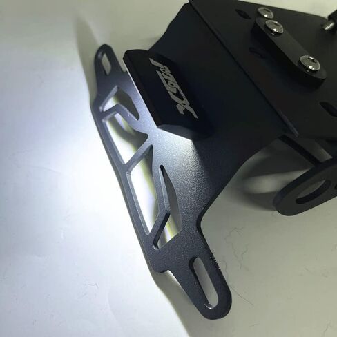 متوافق مع Grom MSX 125 2022 LED ضوء خلفي ذيل مرتب الحاجز مزيل لوحة ترخيص حامل قوس in Saudi Arabia