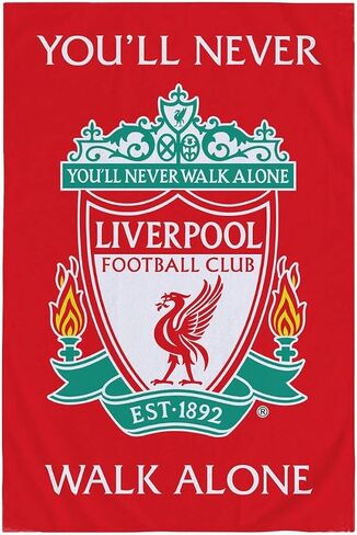 بطانية صوف نادي ليفربول YNWA، متعددة الألوان، 60 بوصة × 44 بوصة in Saudi Arabia