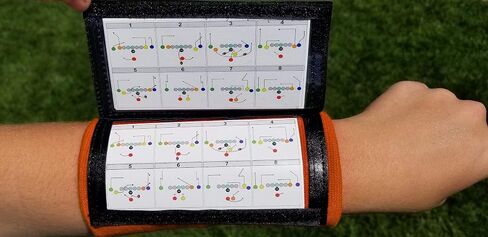 Wristband Interactive Y23 - Football Wristbands - Wrist Coach - QB Wristband - Football Play Wristbands - Playbook Wristband in Saudi Arabia