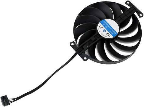 CF1010U12D 95 مم 12 فولت 0.45 أمبير 6 دبوس استبدال مروحة تبريد بطاقة رسومات الألعاب لـ ASUS Phoenix GTX 1650 RTX 3050 3060 مراوح تبريد بطاقة الفيديو in Saudi Arabia