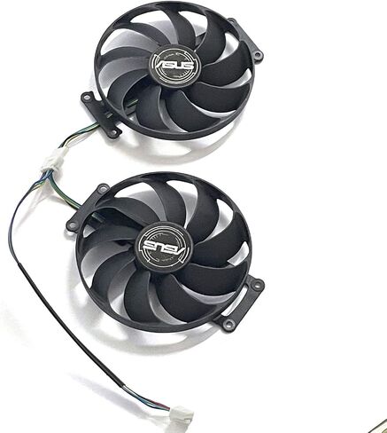FDC10H12S9-C T129215SU 6PIN RTX 2060 Super GPU Fan لـ ASUS GTX 1660 1660Ti Dual EVO OC RTX2070 مروحة تبريد بطاقة الرسومات (FDC10H12S9-C) in Saudi Arabia