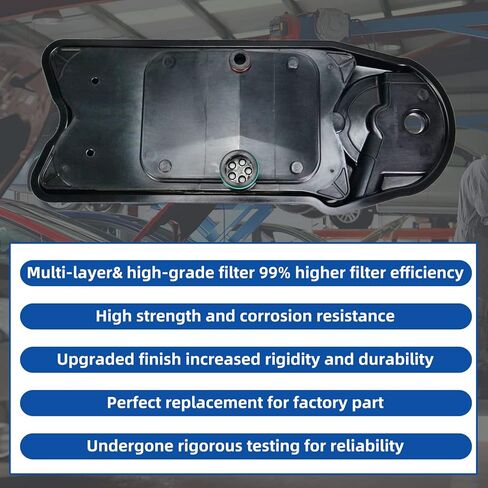 مرشح تهوية علبة المرافق CV52001 Cummins 6.7L، مرشح CCV لـ # 2008-2021 دودج رام 2500 3500 4500 5500، مرشح علبة المرافق لمحرك الديزل ISB يستبدل # 904-418 4936636 68002433AC in Kuwait