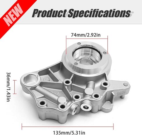 Camshaft Bridge Bracket Bearing Cover Cam Bearing Mount Replacement for Audi A4 A5 A6 TT Q3 Q5 1.8T 2.0T VW Volkswagen GTI CC Golf Jetta Passat Tiguan Scirocco Replace 06H103144J 06H103144K in Saudi Arabia