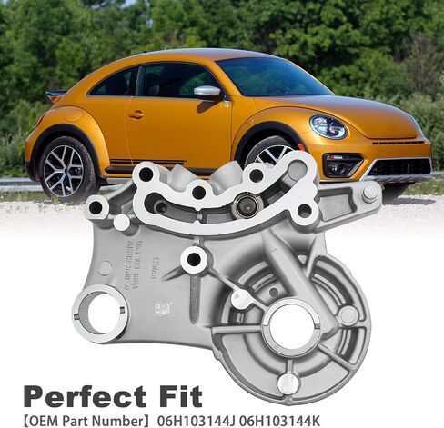 Camshaft Bridge Bracket Bearing Cover Cam Bearing Mount Replacement for Audi A4 A5 A6 TT Q3 Q5 1.8T 2.0T VW Volkswagen GTI CC Golf Jetta Passat Tiguan Scirocco Replace 06H103144J 06H103144K in Saudi Arabia