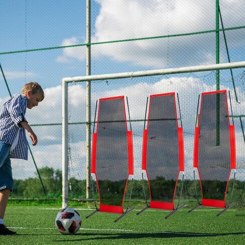 Shappy 5 Pcs Baseball Softball Pitching Target Dummy Defender Training Mannequin 63.8" x 20.9" Portable Defender Practice Dummy for Soccer Football Softball in Saudi Arabia
