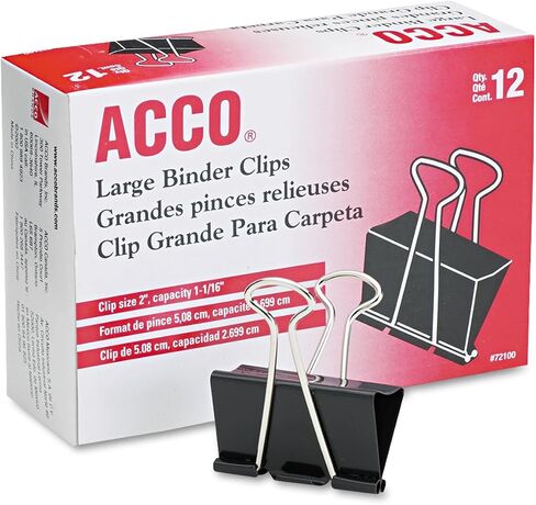 ACCO Brands Solid Brass Fasteners, 1 1/2-Inch Capacity, 100 Count (A7071506) in Saudi Arabia