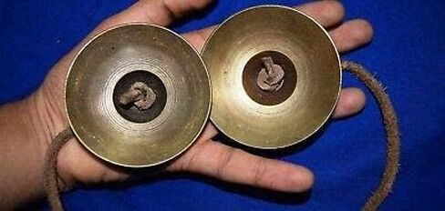 RATNA Musical Instruments Manjeera/Manjira Traditional Instrument Indian Music Handcrafted Brass Cymbals Manjeere Dragon Design in Saudi Arabia