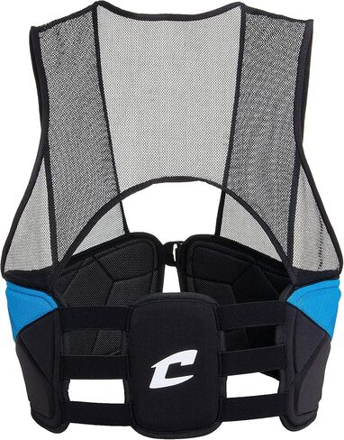Champro Air Tech 3 Rib Vest (Black, Youth/Medium) in Kuwait