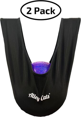 كرة البولينج متأرجحة 2 حزمة | ستوكات سوداء | قيمة عظيمة | منشفة تنظيف/ملمع منشار بريميوم in Kuwait