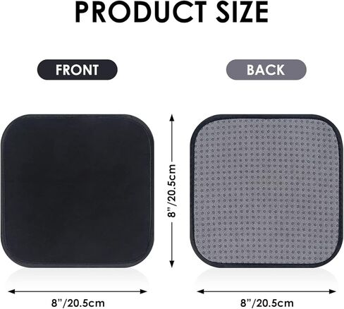 Mangrove Bowling Towel, Microfiber Bowling Ball Towels to Wipe Off Ball, 8'' x 8'' Bowling Rag Washable Bowling Shammy Pad (2-Pack Gray) in Kuwait