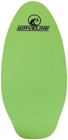 Neon Wooden Skimboard (Choose Size and Color) (Green, 30") in Kuwait