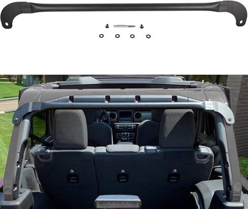 لفة قفص الضوء/مكبر الصوت جبل جذع بار ل 2018-2022 جيب رانجلر JL غير محدود 4 أبواب فقط in Kuwait