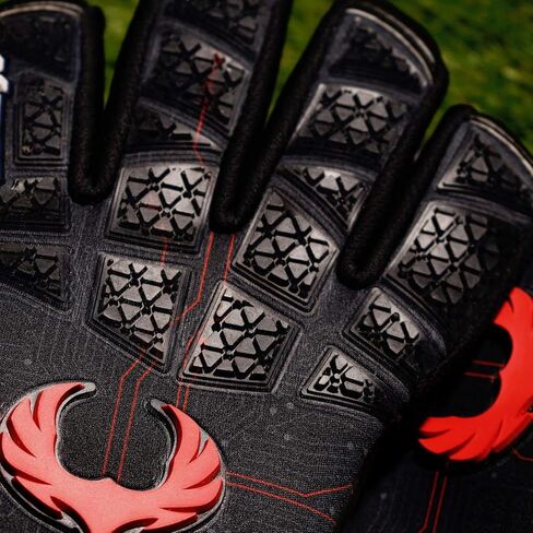 Renegade GK Limited Edition Rogue Soccer Goalie Gloves with Microbe-Guard (Sizes 6-11, Level 4+) Pro-Tek Fingersaves & 4+3MM Giga Grip | Only 1500 Made for Each Style | Based in The U.S.A. in Saudi Arabia